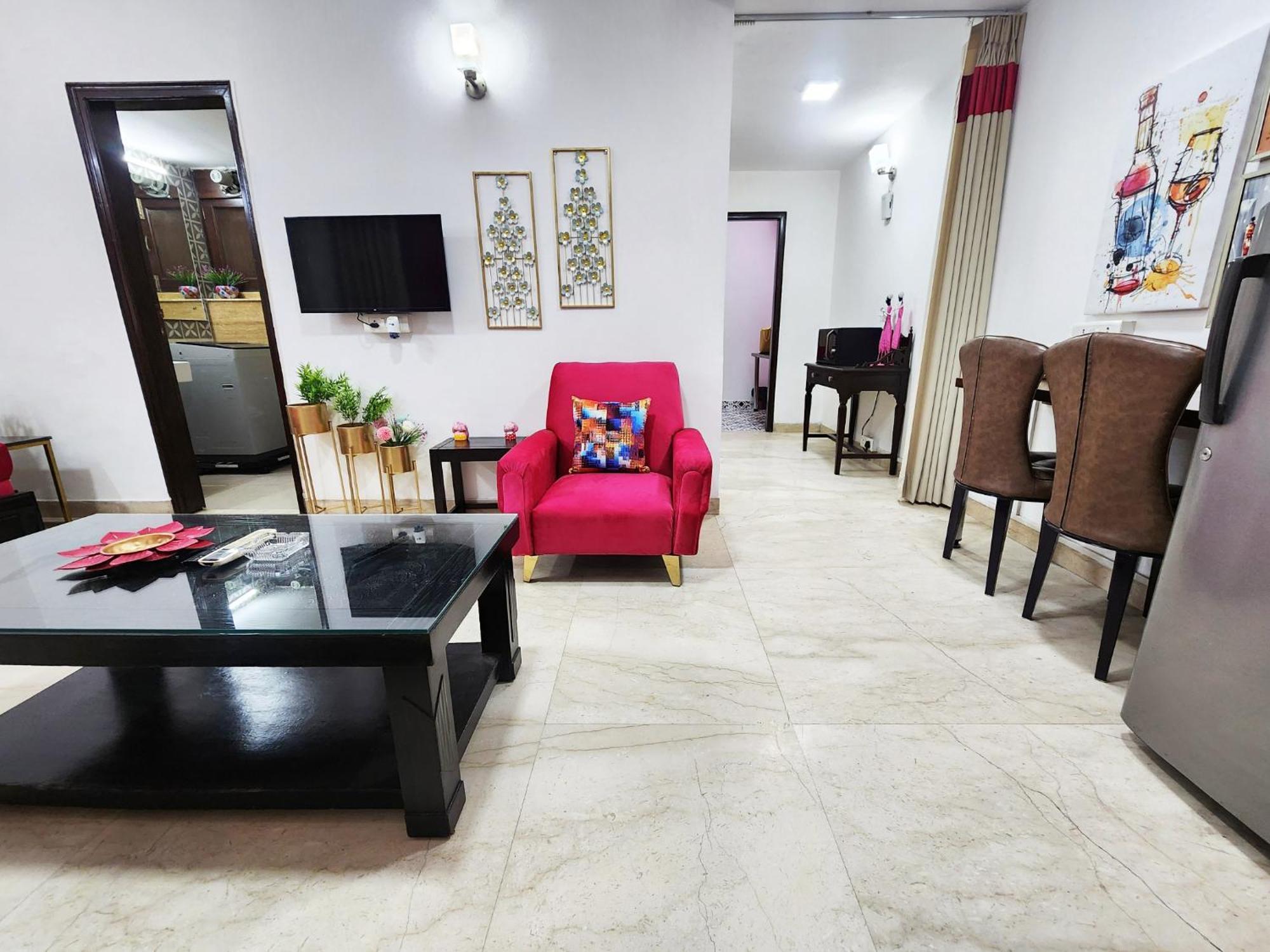 Spacious 1bhk Prime Location With 2 Restrooms 5 Apartment *